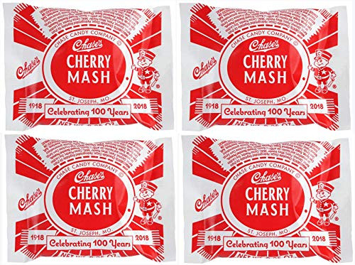 Chases Cherry Mash Candy Bars 2-05 oz- -4 Pack- Chases Cherry Mash Candy Bars 2-05 oz- -4 Pack-