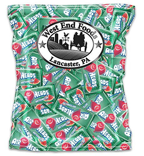 AirHeads Watermelon Taffy Mini Candy Bars 1LB Bag