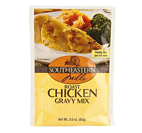 Southeastern Mills Roast Chicken Gravy Mix 3 Oz- Package -Pack of 12- Southeastern Mills Roast Chicken Gravy Mix 3 Oz- Package -Pack of 12-