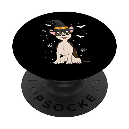 Chihuahua Witch Halloween Trick or Treat Dog Puppy Kids Boy PopSockets Grip and Stand for Phones and Tablets Chihuahua Witch Halloween Trick or Treat Dog Puppy Kids Boy PopSockets Grip and Stand for Phones and Tablets