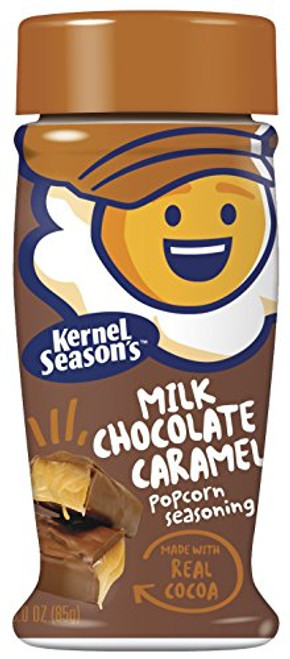Kernel Seasons Popcorn Seasoning Milk Chocolate Caramel 3 Ounce -Pack of 6- Kernel Seasons Popcorn Seasoning Milk Chocolate Caramel 3 Ounce -Pack of 6-