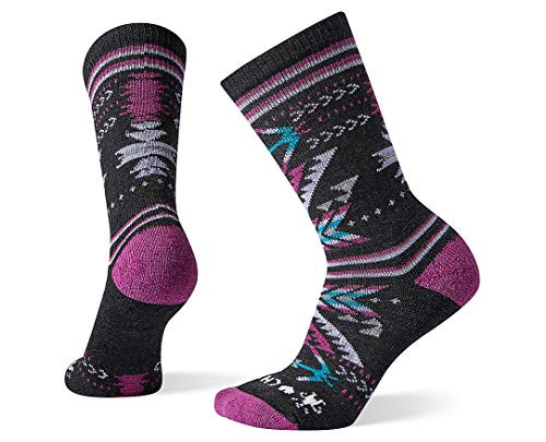 Smartwool CHUP QOA Crew Charcoal MD -Womens Shoe 7-9-5-