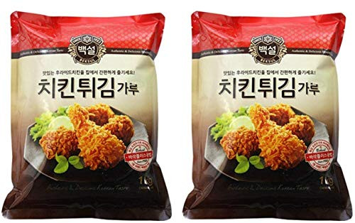 CJ Beksul Frying Mix - Korean Pancake Mix -?? ???? - ????- -Chicken Frying Mix -??????- 2 Pack- CJ Beksul Frying Mix - Korean Pancake Mix -?? ???? - ????- -Chicken Frying Mix -??????- 2 Pack-