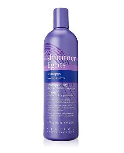 Clairol Professional Shimmer Lights Shampoo Blonde and Silver 16 Fl Oz