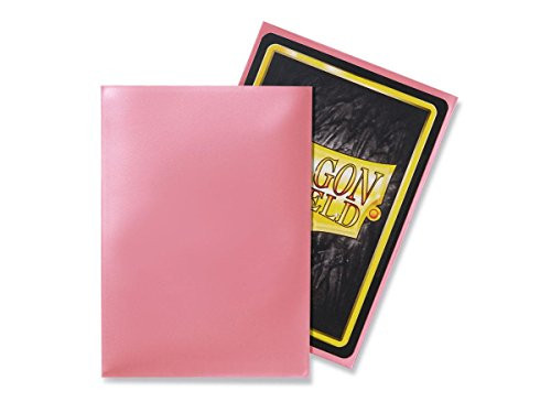 Dragon Shield 100 Count Standard Size Classic Deck Protector Sleeves -Pink-