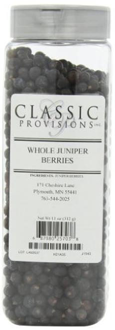Classic Provisions Spices Juniperberries  11 Ounce