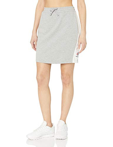 Reebok Womens Classics Jersey Skirt  Medium Grey Heather  Medium