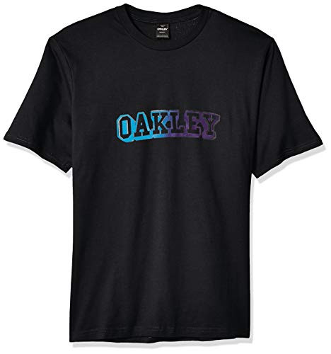 Oakley Mens Velvet Logo Tee  Blackout  XXL
