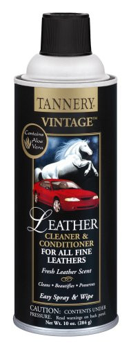 CRC 40144 Tannery Vintage Leather Cleaner and Conditioner  10 Wt Oz