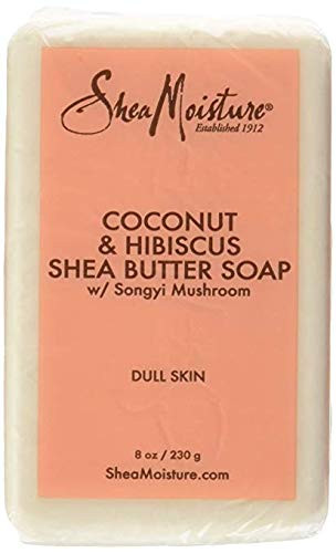 SheaMoisture Bar Soap Wash  Coconut and Hibiscus  8 Ounce