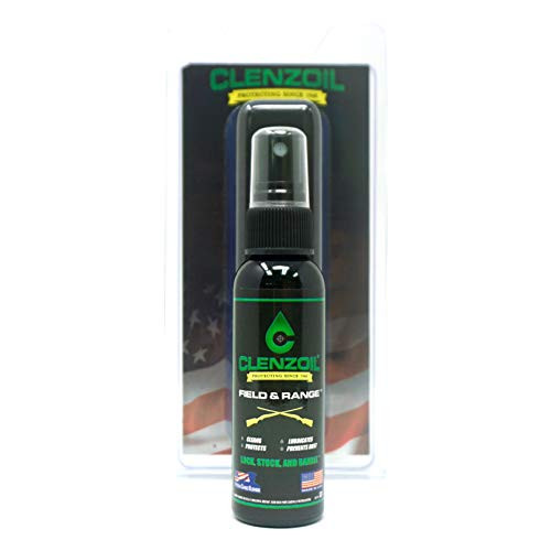 Clenzoil Field and Range Gun Cleaning Spray and Lubricating Oil - Cleaner Lubricant Protectant -CLP- - Bore Solvent - Lube in One - 2oz- Bottle w-Fine Mis Clenzoil Field and Range Gun Cleaning Spray and Lubricating Oil - Cleaner Lubricant Protectant -CLP- - Bore Solvent - Lube in One - 2oz- Bottle w-Fine Mis