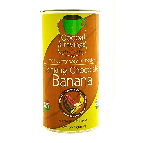 Cocoa Cravings Drinking Chocolate  Banana  8 Ounce