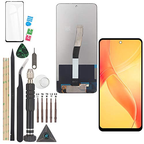 LCD Screen for Xiaomi Redmi Note 9s Replacement Touch LCD Display for Xiaomi Redmi Note 9 Pro Digitizer Assembly -Black-