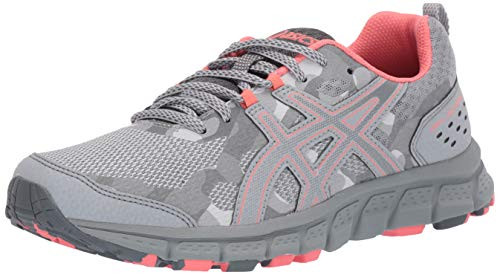 ASICS Womens Gel-Scram 4 Running Shoes  11M  MID Grey-Stone Grey