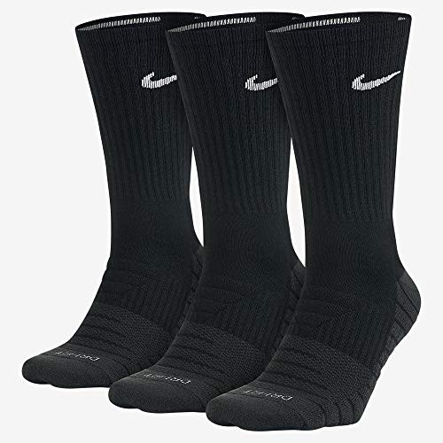 Nike Unisex Everyday Max Cushion Crew Training Sock -3 Pair- -S  010-
