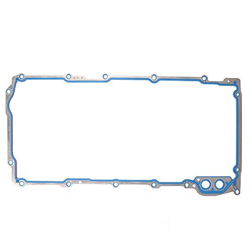 Oil Pan Gasket Set - Compatible with 4-8L 5-3L 6-0L 6-2L Chevy Silverado  Suburban  Tahoe  Trailblazer  GMC Sierra  Yukon  Cadillac Escalade - Replace