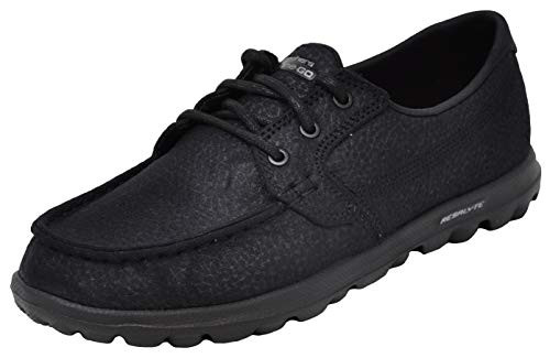 Skechers Women On The Go Boat Shoe  Black  5-5 M US