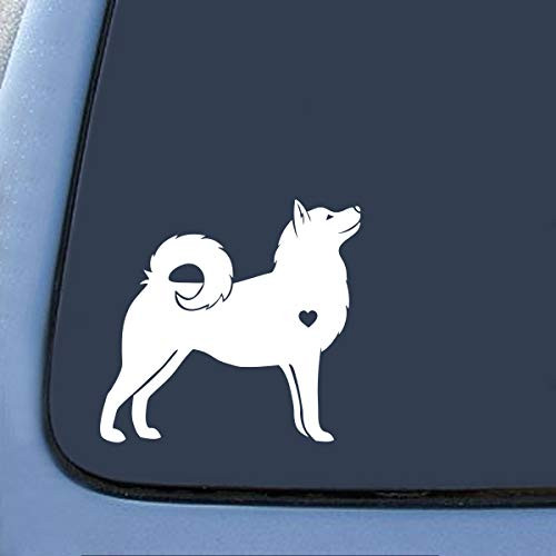 Vinyl Animals Car Sticker Husky Dog Decal Waterproof Removable Car Decor  Laptop Decals -6  L364-