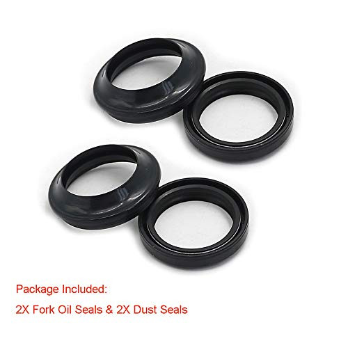 Alpha Rider High Performance Fork Seals and Dust Seal Kit For Honda Shadow Shadow VLX 600 VT600 1988-2008 - Nighthawk 700S CB700SC 1984-1986