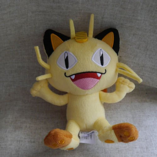New pokemon Go Tomy Pokemon plush stuffed animal Meowth 8 doll