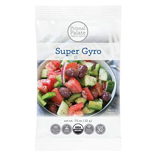Primal Palate Certified Organic Super Gyro Seasoning Mix 0-81 oz -6 packets- Primal Palate Certified Organic Super Gyro Seasoning Mix 0-81 oz -6 packets-