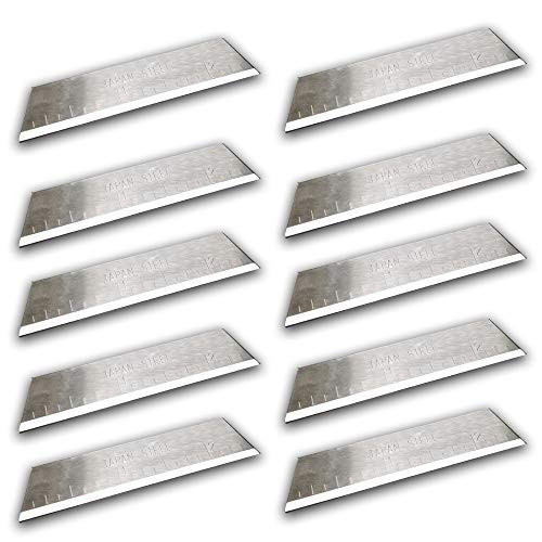 MTP Pack of 10 2-1-2 Replace Blade for Craftsman Ronan Handi-Cut 37300 37310 37252 Non OEM Japan Steel