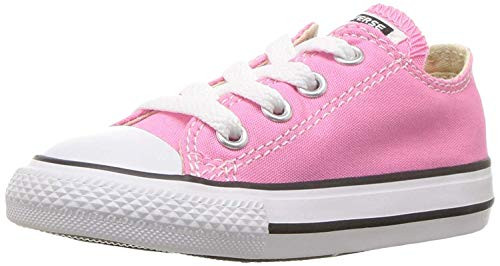 Converse 7J238  Kids Unisex Chuck Taylor All Star Core Ox Toddler Pink Sneaker -4 M US Toddler-