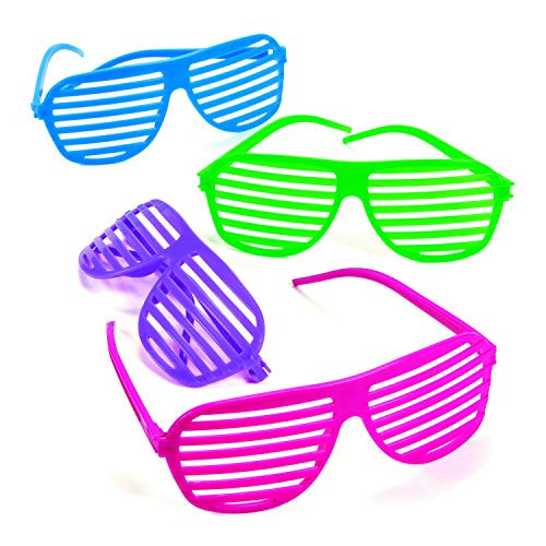 Fun Express Shutter Shades -1 Dozen- Apparel Accessories  Eyewear  Novelty Glasses