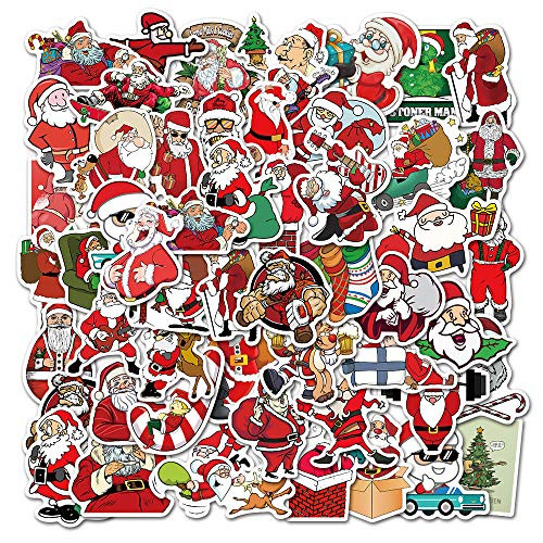 Christmas Stickers 100pcs Waterproof Vinyl Skateboard Guitar Travel Case Sticker Door Laptop Luggage Car Bike Bicycle Stickers Christmas Stickers 100pcs Waterproof Vinyl Skateboard Guitar Travel Case Sticker Door Laptop Luggage Car Bike Bicycle Stickers