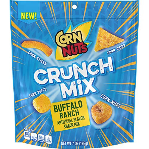 Corn Nuts Crunch Mix Buffalo Ranch Snack Mix  7 oz- Bag -Pack of 8-