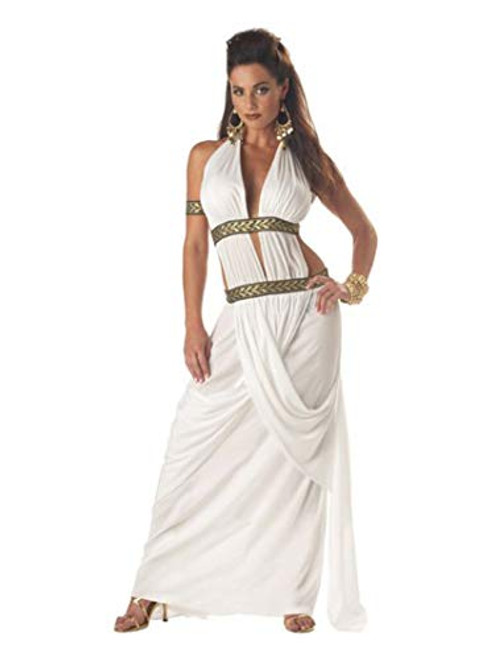 California Costumes Womens Spartan Queen White Small Costume