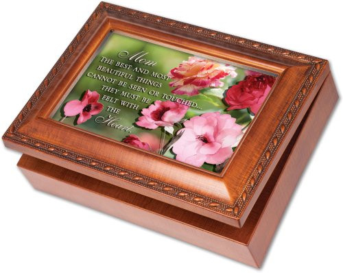 Cottage Garden Mom Beautiful Things Woodgrain Rope Trim Jewelry Music Box Plays Wind Beneath My Wings Cottage Garden Mom Beautiful Things Woodgrain Rope Trim Jewelry Music Box Plays Wind Beneath My Wings