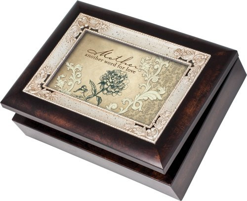 Cottage Garden Mother Another Word for Love Burlwood Jewelry Music Box Plays Wind Beneath My Wings Cottage Garden Mother Another Word for Love Burlwood Jewelry Music Box Plays Wind Beneath My Wings