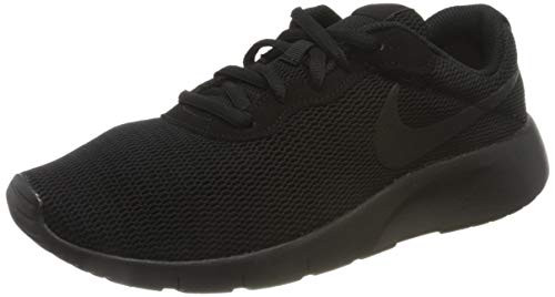 Nike 818381-001 Big Kids Tanjun Running Black Sneaker -7 M US Big Kid  Black-Black-