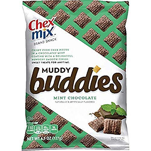 Chex Mix Muddy Buddies Mint Chocolate  2-57 Pound -Pack of 7-