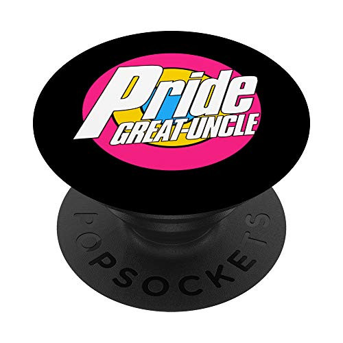 Pansexual Great Uncle LGBTQ Gay Rights Pride Week Gifts PopSockets Grip and Stand for Phones and Tablets