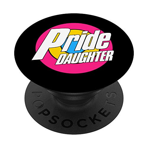 Pansexual Daughter LGBTQ Gay Rights Pride Week Gifts PopSockets Grip and Stand for Phones and Tablets