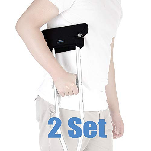 Crutch Pads Crutches Adult Pads Underarm for Armpits Hand Grips Padding Cushions Crutch Covers Foam Pads for Crutches Accessories Under Arm Pillow - 2