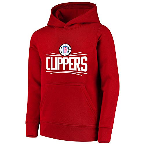 Outerstuff NBA Youth 8-20 Primary Logo Performance Essential Pullover Hoodie -Youth - X-Large Los Angeles Clippers Red- Outerstuff NBA Youth 8-20 Primary Logo Performance Essential Pullover Hoodie -Youth - X-Large Los Angeles Clippers Red-