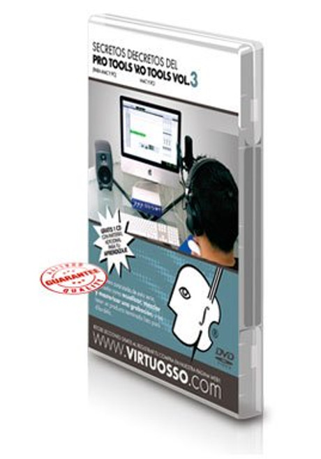 Virtuosso Pro Tools Method Vol-3 -Curso De Pro Tools Vol-3- SPANISH ONLY Virtuosso Pro Tools Method Vol-3 -Curso De Pro Tools Vol-3- SPANISH ONLY