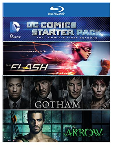 DC Comics Starter Pack Season 1s -The Flash - Gotham - Arrow- -Blu-ray-