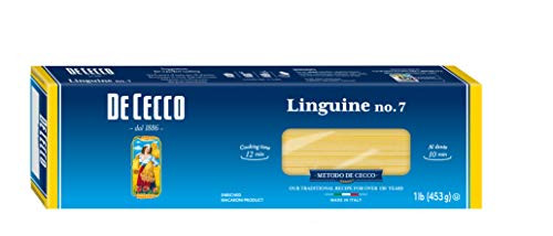 De Cecco Semolina Pasta Linguine No-7 1 Pound De Cecco Semolina Pasta Linguine No-7 1 Pound