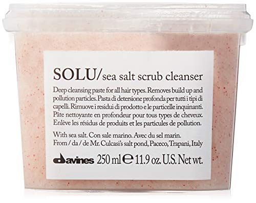 Davines Solu Sea Salt Scrub Cleanser  8-45 Fl Oz