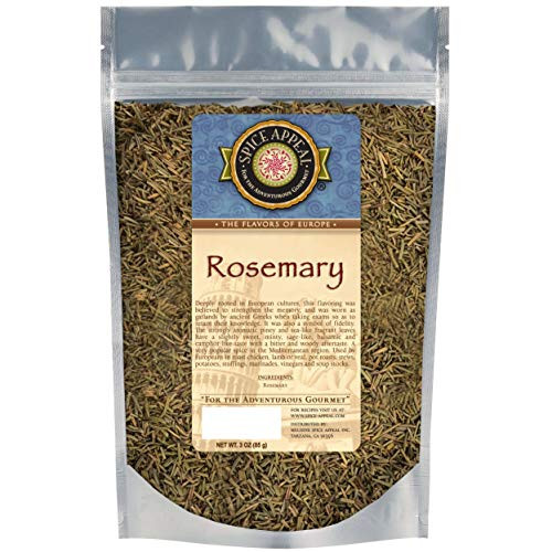 Spice Appeal Rosemary in resealable stay fresh pouch 3 oz Spice Appeal Rosemary in resealable stay fresh pouch 3 oz