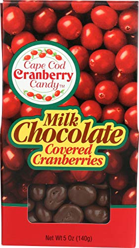 Cape Cod Cranberry Candy  Cranberry Milk Chocolate Covered  5 Ounce