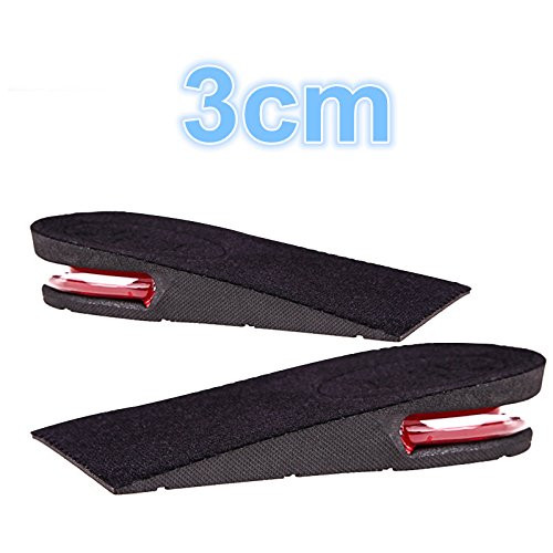 Kalevel Unisex 3cm Height Increase Insole 1-2 Inches Breathable Adjustable Insoles Invisible Height Increase Insoles Shoe Lifts Increased Shoe Pad Ele Kalevel Unisex 3cm Height Increase Insole 1-2 Inches Breathable Adjustable Insoles Invisible Height Increase Insoles Shoe Lifts Increased Shoe Pad Ele