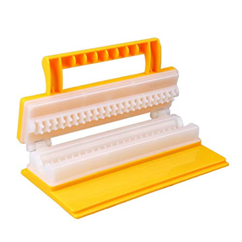 Hemoton Kebab Machine Automatic Meat Skewer Tools Beef Easy Wear Meat Maker Grill Barbecue Kitchen Accessories Tools-Single-Row-