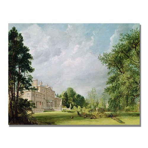 Trademark Fine Art Malvern Hall by John Constable, 18x24-Inch Canvas Wall Art Trademark Fine Art Malvern Hall by John Constable, 18x24-Inch Canvas Wall Art