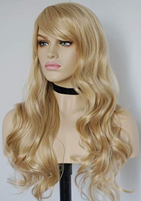 Blonde wig Adult Women Halloween Costumes costume wig blonde long wavy blonde wigs for women halloween costume