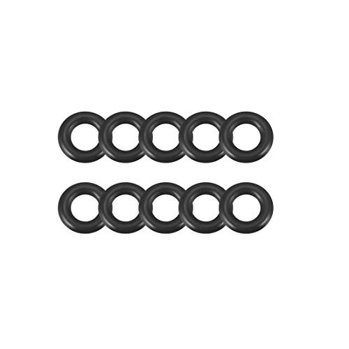 uxcell Nitrile Rubber O-Rings 9mm OD 5mm ID 2mm Width  Metric Buna-N Sealing Gasket  Pack of 12